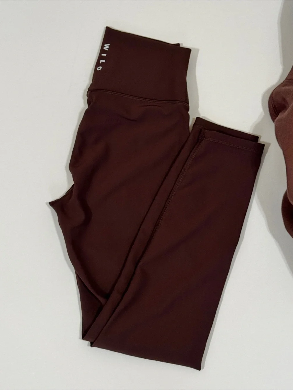 Wilo The Label Wellness Club Matching Set NWT Small Chocolate Brown Pink